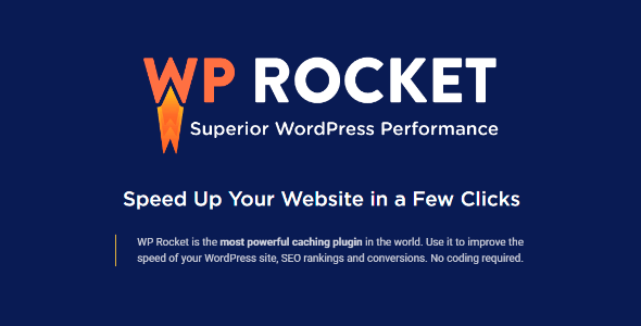 WP Rocket 3.12.3.3 – The Best WordPress Performance Plugin
