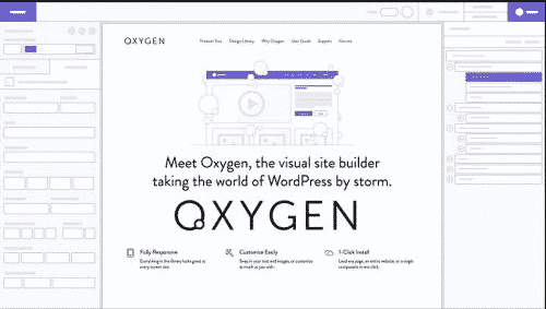 Buy Oxygen WordPress Visual Site Builder,